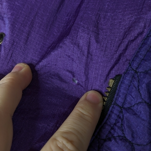 Vintage Europa Helly Hansen purple ski jacket puffer bomber jacket 12 - Picture 2 of 13